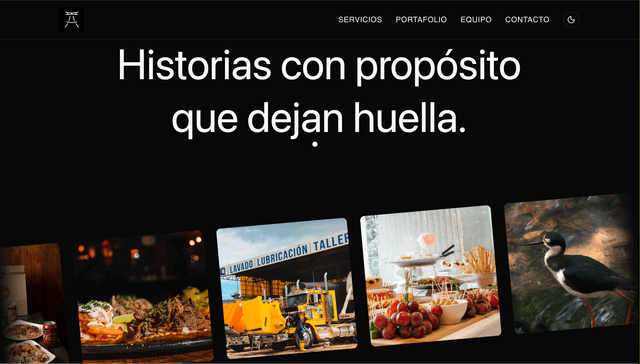 Acento Film's Screen Image