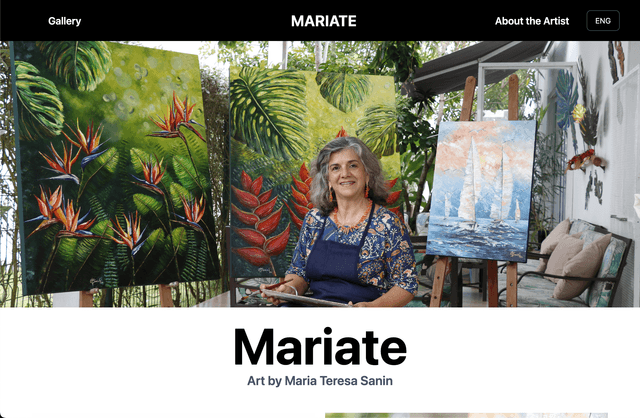 Mariate Art Screen Image